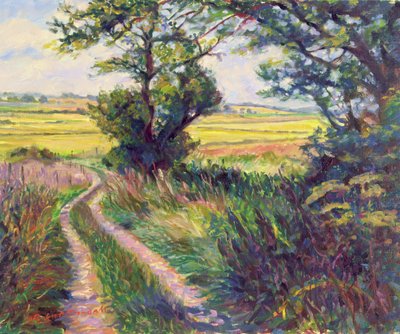 The Track to Boleyns Farm, Kent by Robert Tyndall